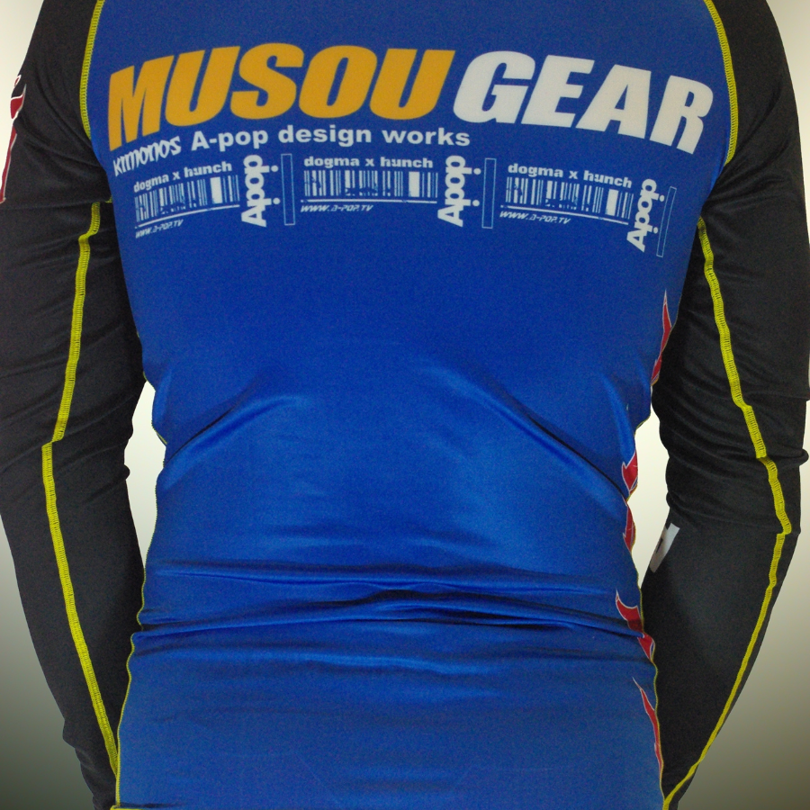 ムソウギア,musougear,MSOGr,昇華プリント,全面プリント,チームウェア,コスチューム制作,オーダーメイドウェア,格闘技ウェア,テキスタイル,